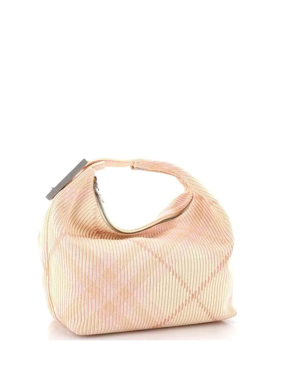Burberry Peg Handle Bag Knit Check #353734B58B